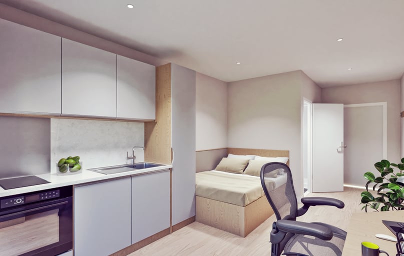 Premium Studio, Beckton House, Station Road, Beeston, Nottingham - Image 1